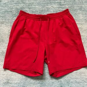 Red Lululemon Swim Short